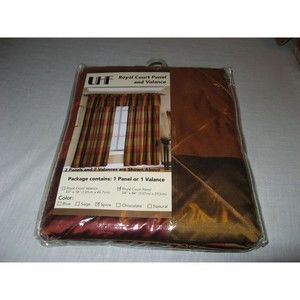 UHF Royal Court Panel 54" x 84" Spice Colored  BRAND NEW